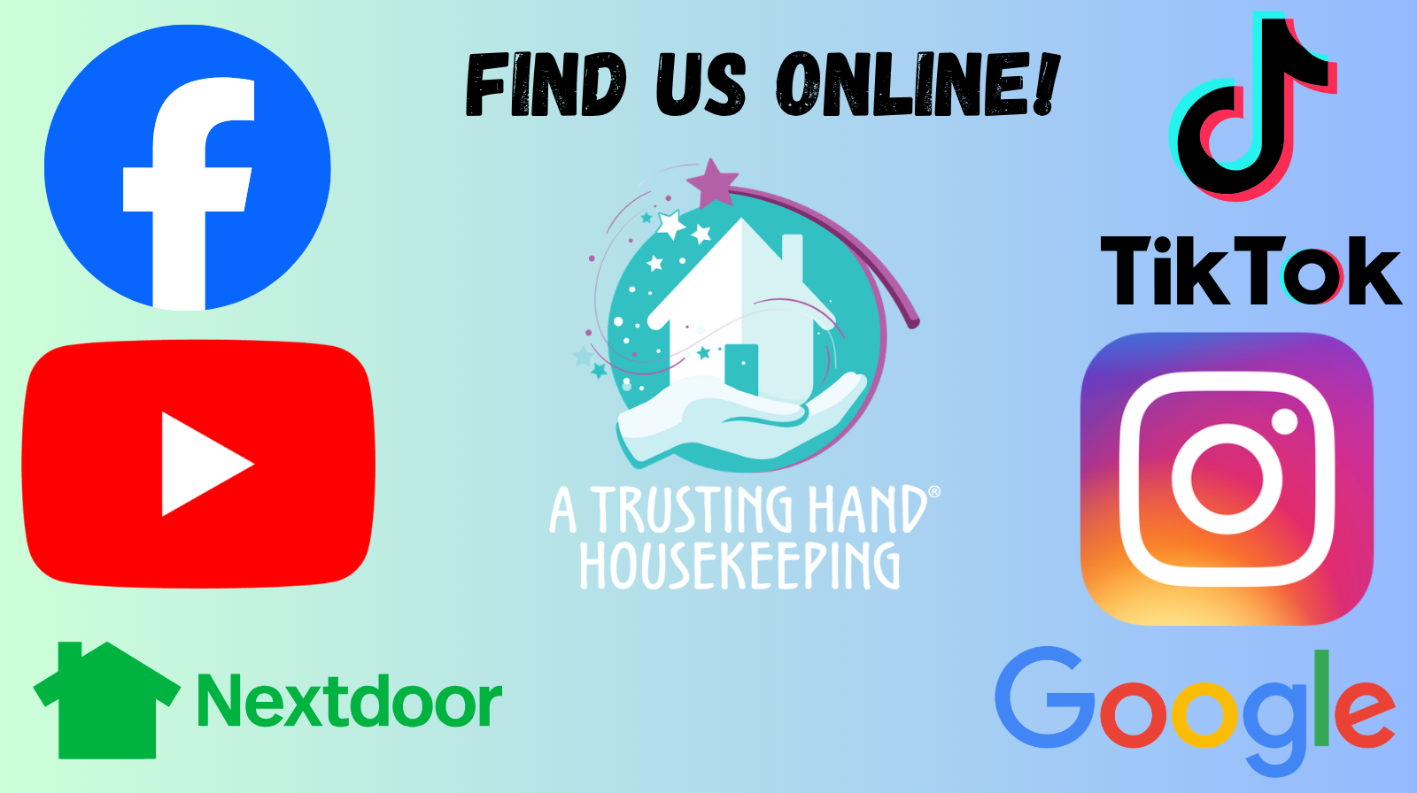 Follow Along! Where to Find Us Online for Cleaning Tips, Behind-the-Scenes & More 1 featured image blog march 27